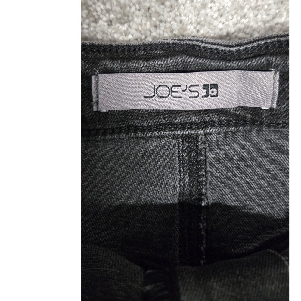 Joe's Jeans Faye Maxi Skirt Faded Black Denim High Rise Long Skirt Women's Sz 25 - Picture 3 of 9
